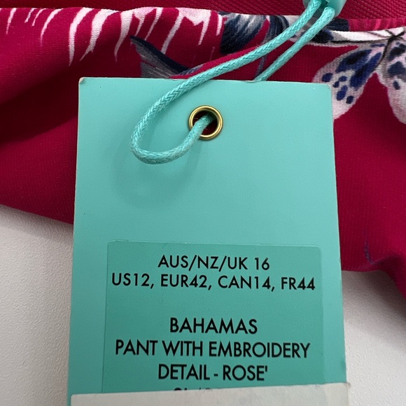 Sea Level Tropical Print Swim Bottoms Size 12 - Picture 5 of 5